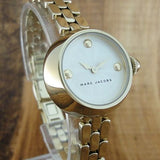 Marc Jacobs Courtney White Dial Gold Stainless Steel Strap Watch for Women - MJ3457