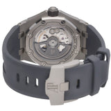 Audemars Piguet Royal Oak Offshore Diver Grey Dial Grey Rubber Strap Watch for Men - 15720ST.OO.A009CA.01