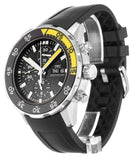 IWC Aquatimer Automatic Chronograph Black Dial Black Rubber Strap Watch for Men - IW376709