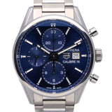 Tag Heuer Carrera Chronograph 41mm Blue Dial Silver Steel Strap Watch for Men - CBK2112.BA0715