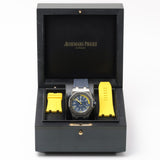 Audemars Piguet Royal Oak Offshore Diver Blue Dial Blue Rubber Strap Watch for Men - 15710ST.OO.A027CA.01