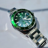 Tag Heuer Aquaracer Green Dial Watch for Men - WAY201S.BA0927