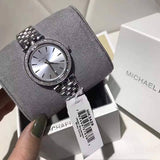 Michael Kors Darci Silver Dial Silver Steel Strap Watch for Women - MK3429