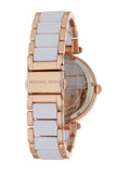 Michael Kors Parker White Dial Two Tone Steel Strap Watch for Women - MK6365