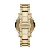 Burberry The City Gold Dial Gold Steel Strap Watch for Women - BU9033