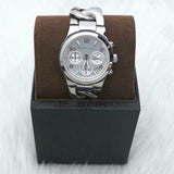 Michael Kors Runway Twist Silver Dial Silver Stainless Steel Strap Watch for Women - MK3149