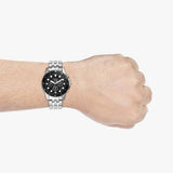 Silver MODEL4 watch on wrist