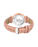 Coach Delancey Cream Dial Blush Pink Leather Strap Watch for Women - 14502750