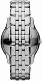 Emporio Armani Classic Quartz Silver Dial Silver Steel Strap Watch For Men - AR1788