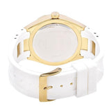 Guess Luna Diamonds White Dial White Rubber Strap Watch for Women - W0653L3