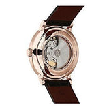 Tissot Carson Premium Powermatic 80 White Dial Brown Leather Strap Watch For Men - T122.407.36.031.00