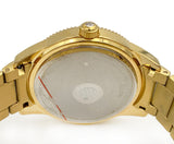 Bulova Multi Function Gold Dial Gold Steel Strap Watch for Women - 97N102