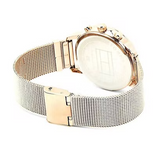 Tommy Hilfiger Blake Quartz Gold Dial Gold Mesh Bracelet Watch for Women - 1782303