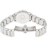 Calvin Klein City Silver Dial Silver Steel Strap Watch for Women - K2G23126