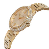 Michael Kors Taryn Quartz Gold Dial Gold Steel Strap Watch For Women - MK4459