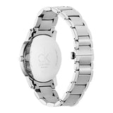 Calvin Klein City Quartz White Dial Silver Steel Strap Watch for Men - K2G2G1Z6