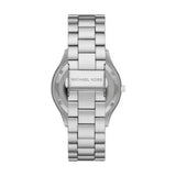 Michael Kors Slim Runway Silver Dial Silver Steel Strap Watch For Women - MK4502