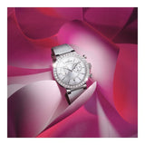 Swarovski Citra Sphere Chronograph White Dial White Leather Strap Watch for Women - 5027127