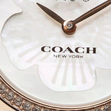 Coach Park Mother of Pearl Dial Rose Gold Mesh Bracelet Watch for Women - 14503511