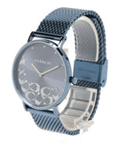 Coach Perry Blue Dial Blue Mesh Bracelet Watch for Women - 14503824