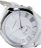 Emporio Armani Dress Quartz Silver Dial Silver Steel Strap Watch For Men - AR11084