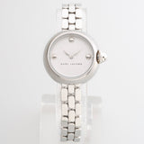 Marc Jacobs Courtney White Dial Silver Stainless Steel Strap Watch for Women - MJ3456