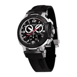 Tissot T Race Chronograph Black Dial Black Rubber Strap Watch for Men - T048.417.27.057.00