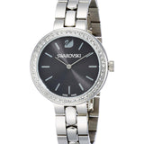 Swarovski Daytime Rhinestone Grey Dial Silver Steel Strap Watch for Women - 5213681