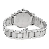 Burberry The City White Dial Silver Steel Strap Watch for Women - BU9100