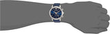 Emporio Armani Luigi Chronograph Blue Dial Blue Leather Strap Watch For Men - AR11451