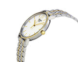 Tissot Everytime Medium White Dial Two Tone Mesh Bracelet Watch For Men - T109.410.22.031.00