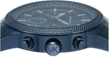 Michael Kors Hutton Chronograph Blue Dial Blue Steel Strap Watch For Men - MK9088