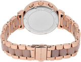 Michael Kors Sofie Chronograph Rose Gold Dial Rose Gold Steel Strap Watch For Women - MK6560