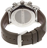 Emporio Armani Classic Chronograph Brown Dial Brown Leather Strap Watch For Men - AR1734