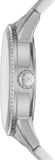 Michael Kors Ritz Pave Multicolored Dial Silver Steel Strap Watch for Women - MK6864