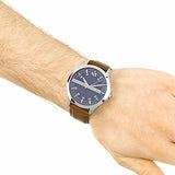 Armani Exchange men's watch on wrist