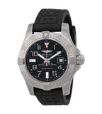 Breitling Avenger II Seawolf Stainless Steel 45mm Black Rubber Strap Mens Watch - A1733110/BC31/153S