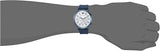 Emporio Armani Renato Chronograph Silver Dial Blue Silicone Strap Watch For Men - AR11026