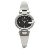 Gucci Guccisima Quartz Black Dial Silver Steel Strap Watch For Women - YA134501