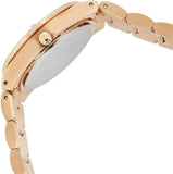 Guess Glisten Multifunction Quartz Rose Gold Dial Rose Gold Steel Strap Watch For Women - W16017L1