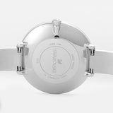 Swarovski Crystalline Pure White Dial White Leather Strap Watch for Women - 5275046