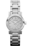 Burberry The City Silver Dial Silver  Steel Strap Watch for Women - BU9213