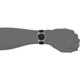 Tissot Classic Dream Black Dial Black Leather Strap Watch for Men - T033.410.16.053.01