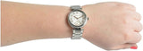 Michael Kors Skylar Quartz White Dial Silver Steel Strap Watch For Women - MK5970