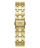 Guess Cosmo Diamonds Green Dial Gold Steel Strap Watch for Women - GW0033L8