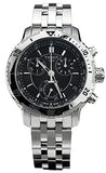 Tissot PRS 200 Grey Dial Chronograph Grey Dial Silver Steel Strap Watch For Men - T067.417.11.051.00