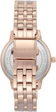 Michael Kors Melissa Analog Rose Gold Dial Rose Gold Steel Strap Watch For Women - MK4396