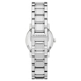 Burberry The City Diamonds Pink Dial Silver Steel Strap Watch for Women - BU9231