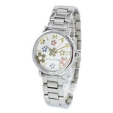 Marc Jacobs Classic White Dial Silver Steel Strap Watch for Women - MJ3581