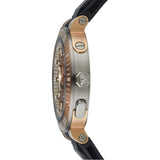 Versace V Extreme Chronograph Brown Tone Dial Black Rubber Strap Watch for Men - VCN030017